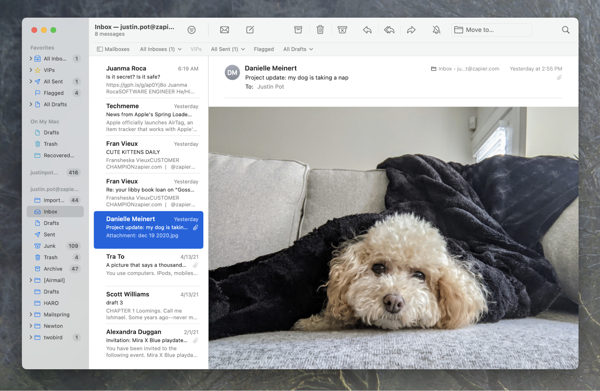 canary for mac email program